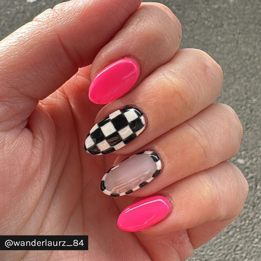 Gelous Neon Barbie gel nail polish - Instagram Photo