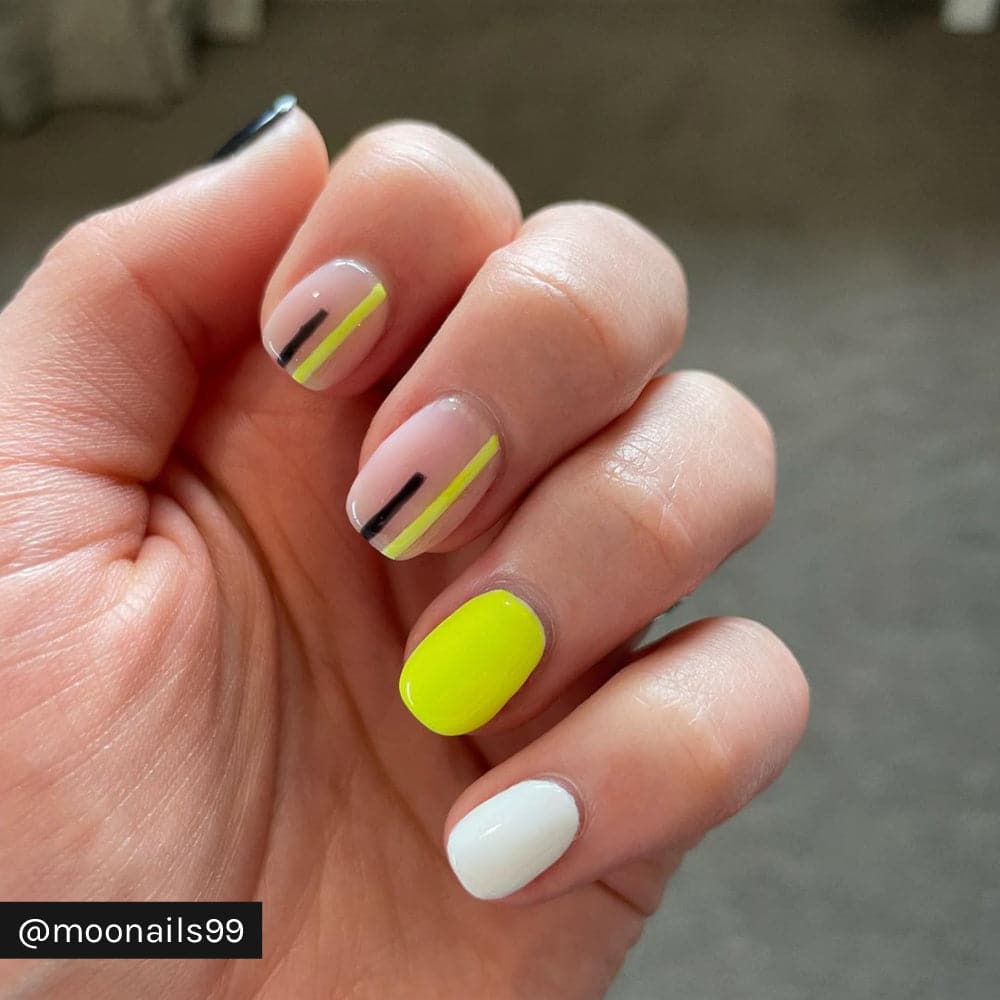 Gelous Neon Yellow gel nail polish - Instagram Photo