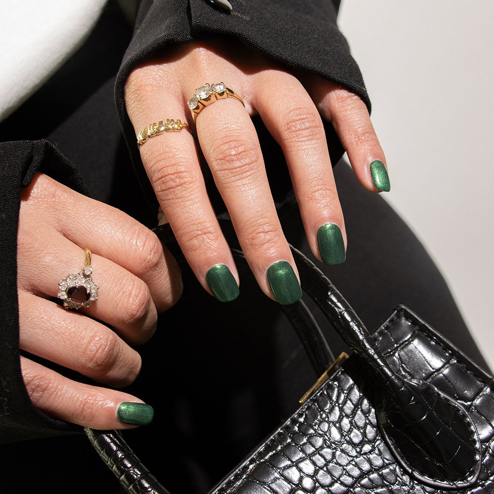 Gelous Never Never Land gel nail polish swatch - photographed in Australia