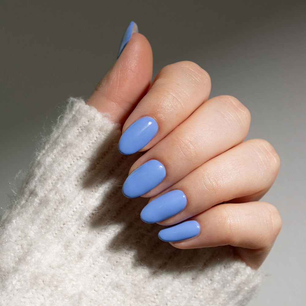 Gelous Neptune gel nail polish - photographed in Australia on model