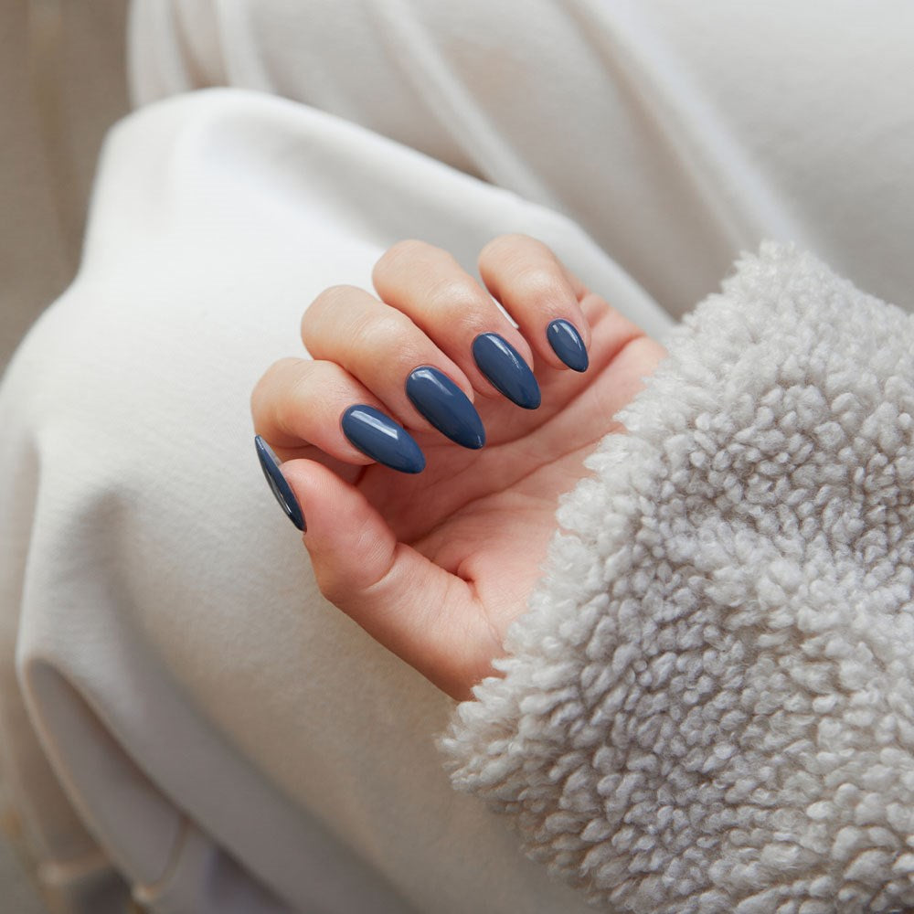 Gelous Nightfall HEMA & TPO Free gel nail polish swatch - photographed in Australia on model
