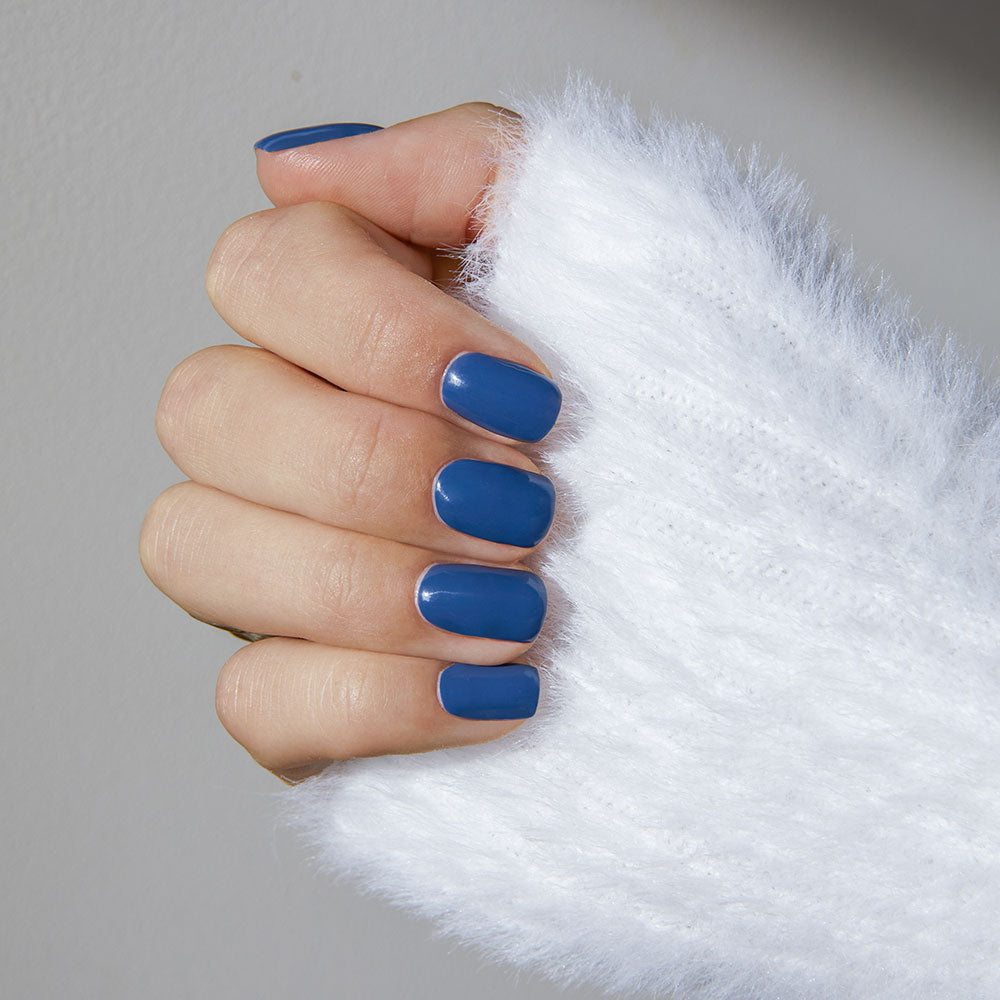 Gelous Nightfall gel nail polish - photographed in Australia on model