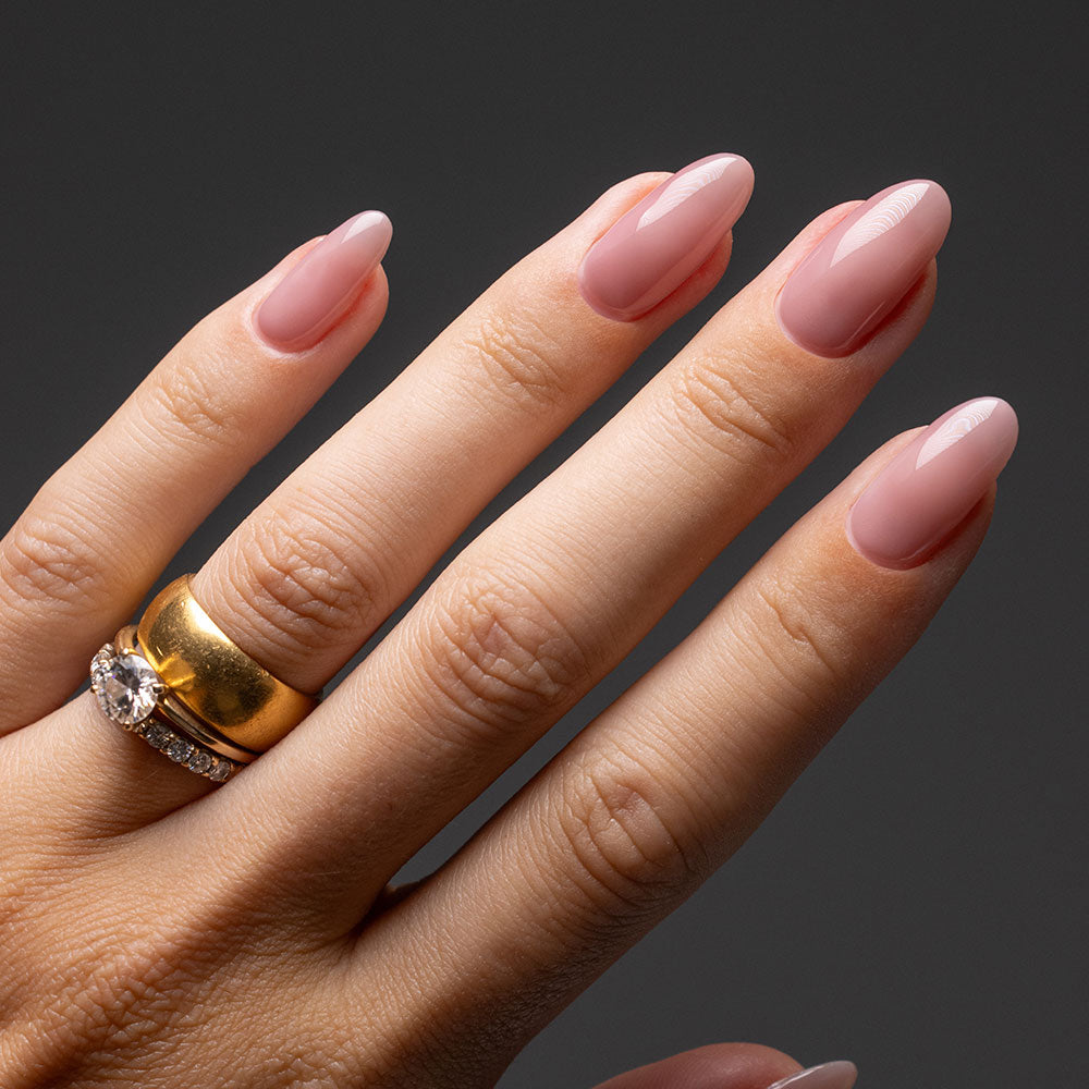 Gelous On the Down Low gel nail polish swatch - photographed in Australia