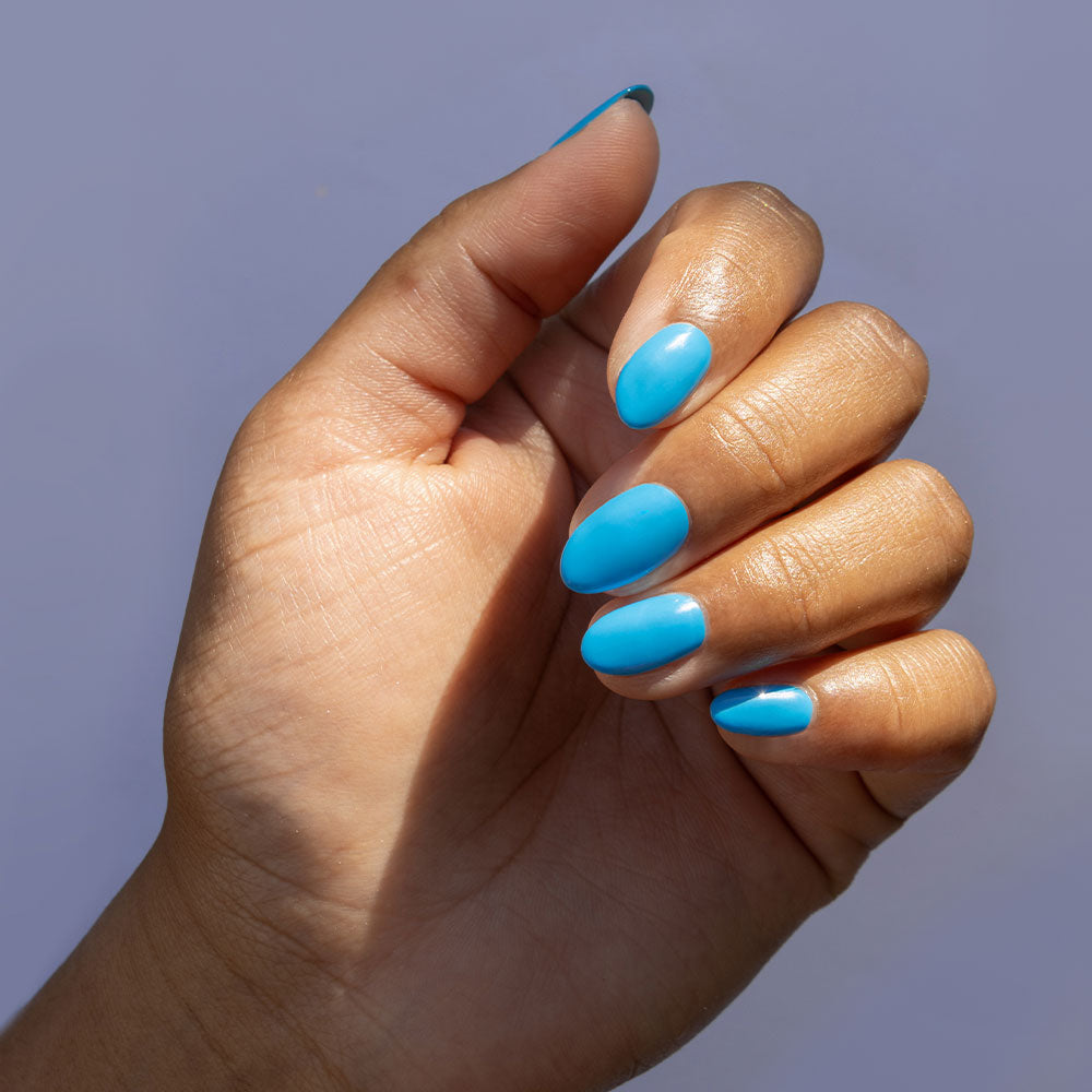Gelous Poolside gel nail polish - photographed in Australia on model