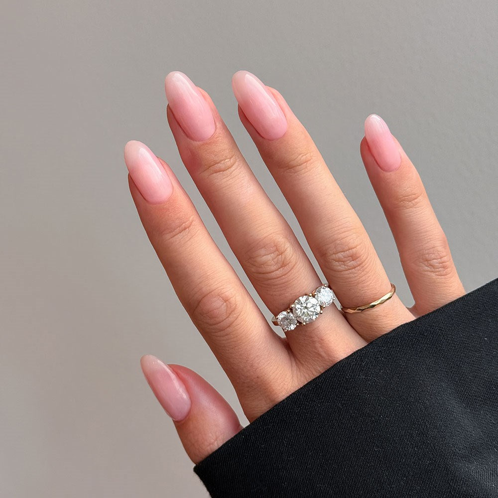 Gelous Peony HEMA & TPO Free gel nail polish - photographed in Australia on model