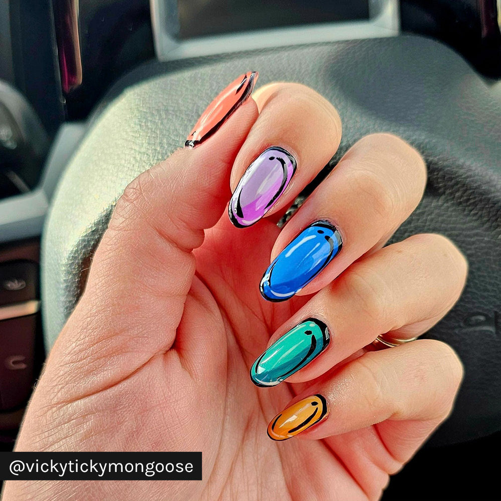 Gelous Black Out gel nail polish - Instagram Photo