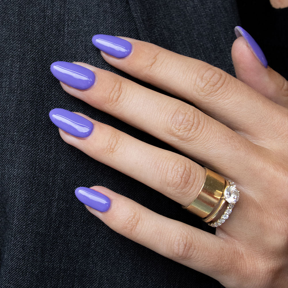Gelous Purple Reign HEMA & TPO-Free gel nail polish swatch - photographed in Australia