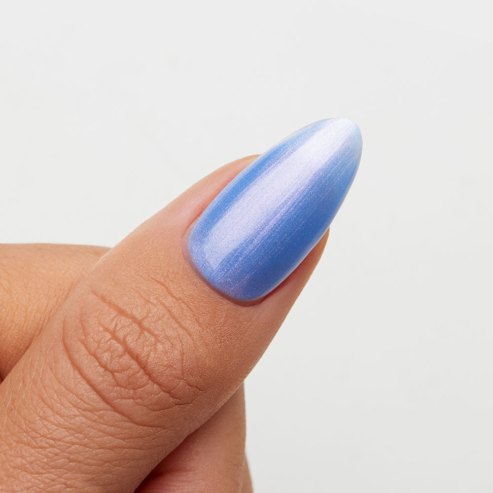 Gelous Pearlescent Ursula gel nail polish swatch - photographed in Australia