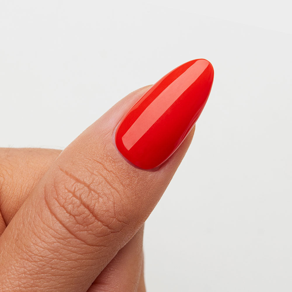 Gelous Playing With Fire gel nail polish swatch - photographed in Australia