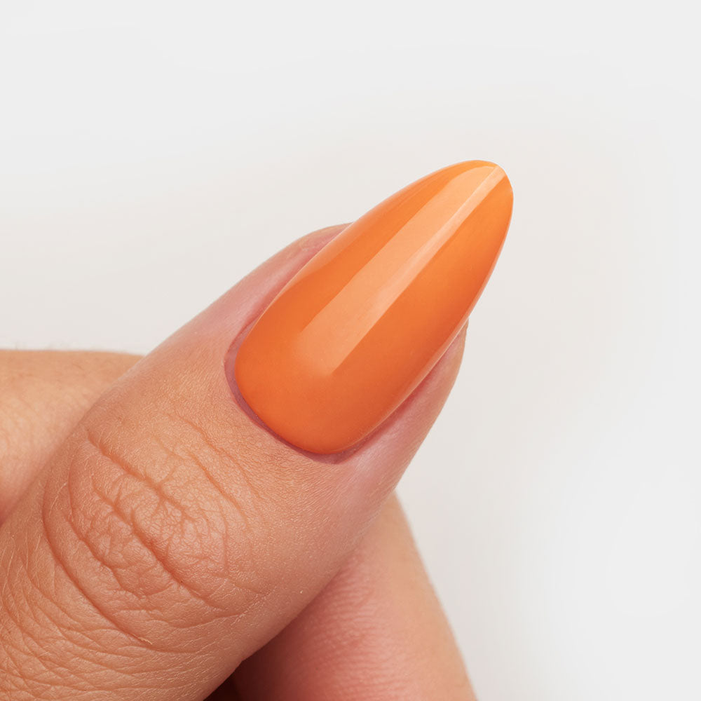 Gelous Red Desert gel nail polish swatch - photographed in Australia