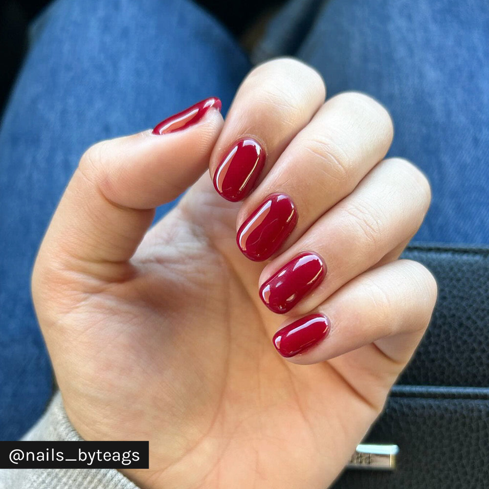 Gelous Rich Mahogany gel nail polish - Instagram Photo