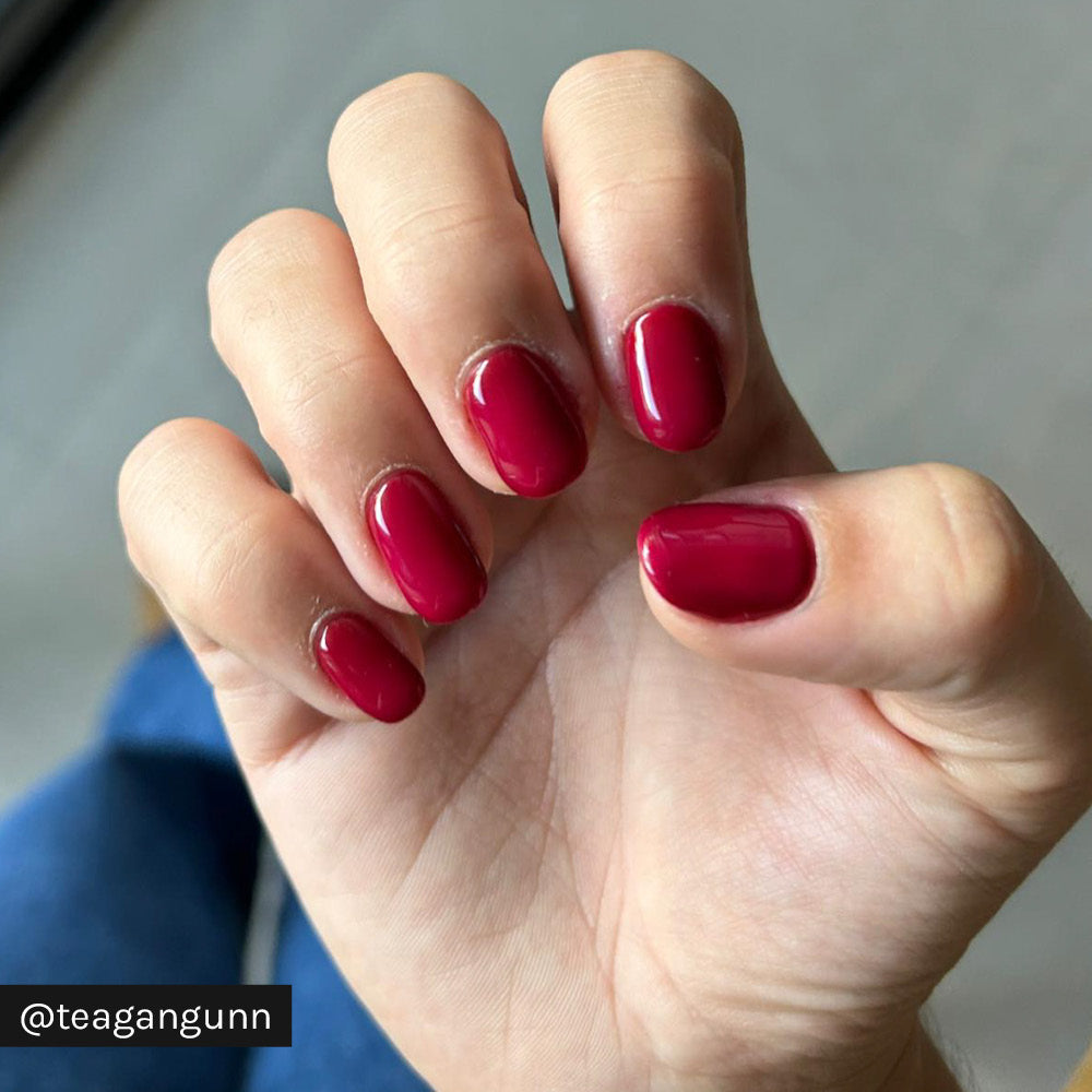 Gelous Rich Mahogany gel nail polish - Instagram Photo