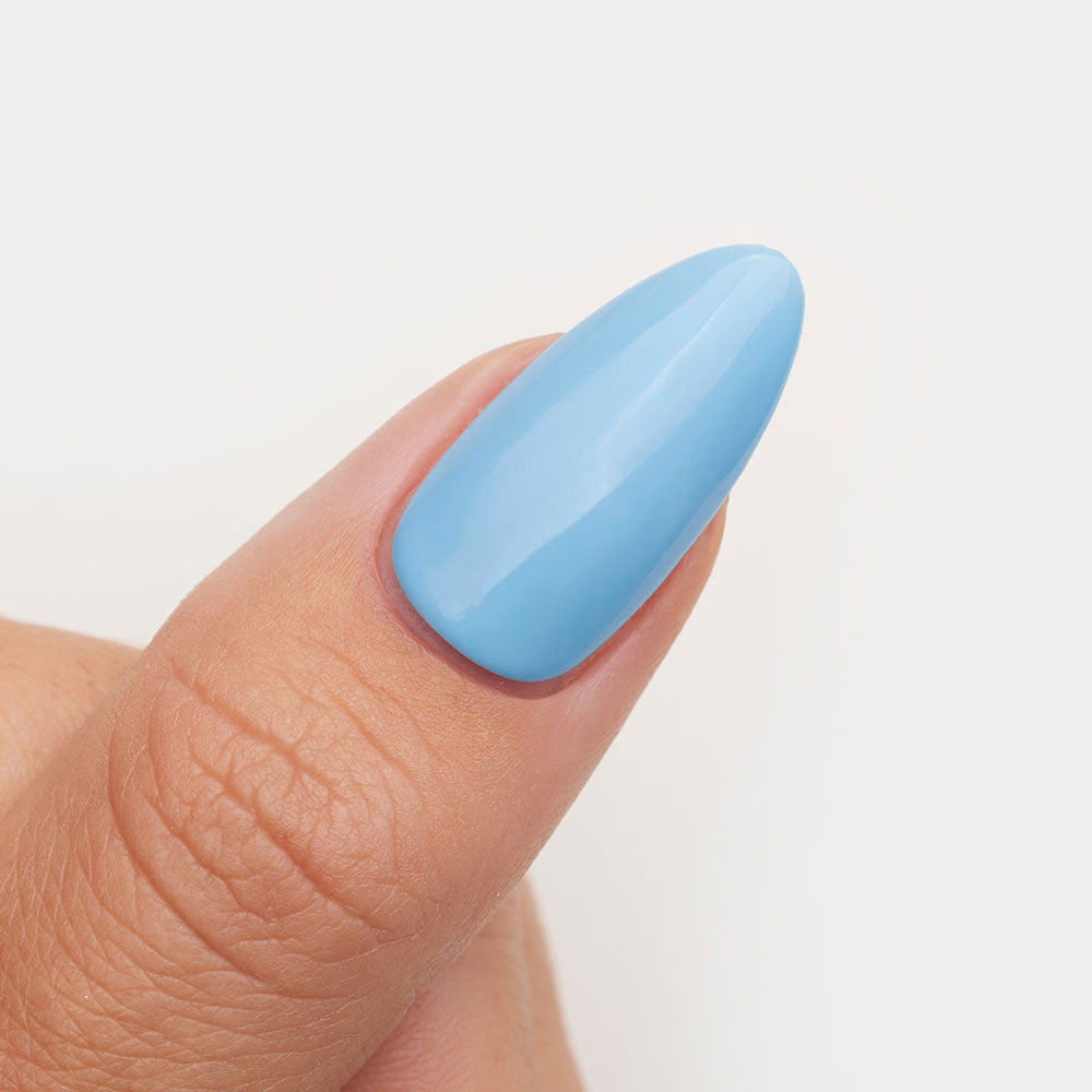 Gelous Rain Dance gel nail polish swatch - photographed in Australia