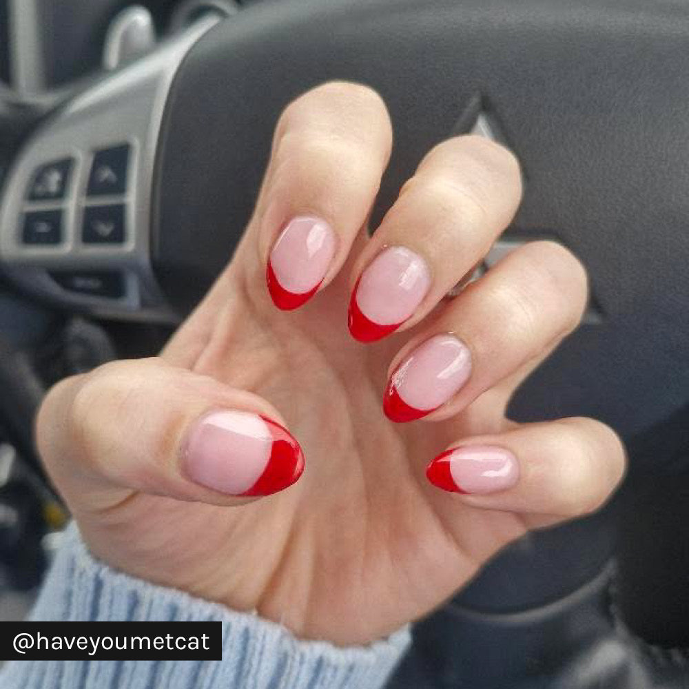Gelous Red Sass gel nail polish - Instagram Photo