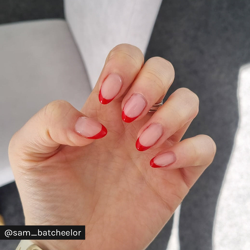 Gelous Red Sass gel nail polish - Instagram Photo