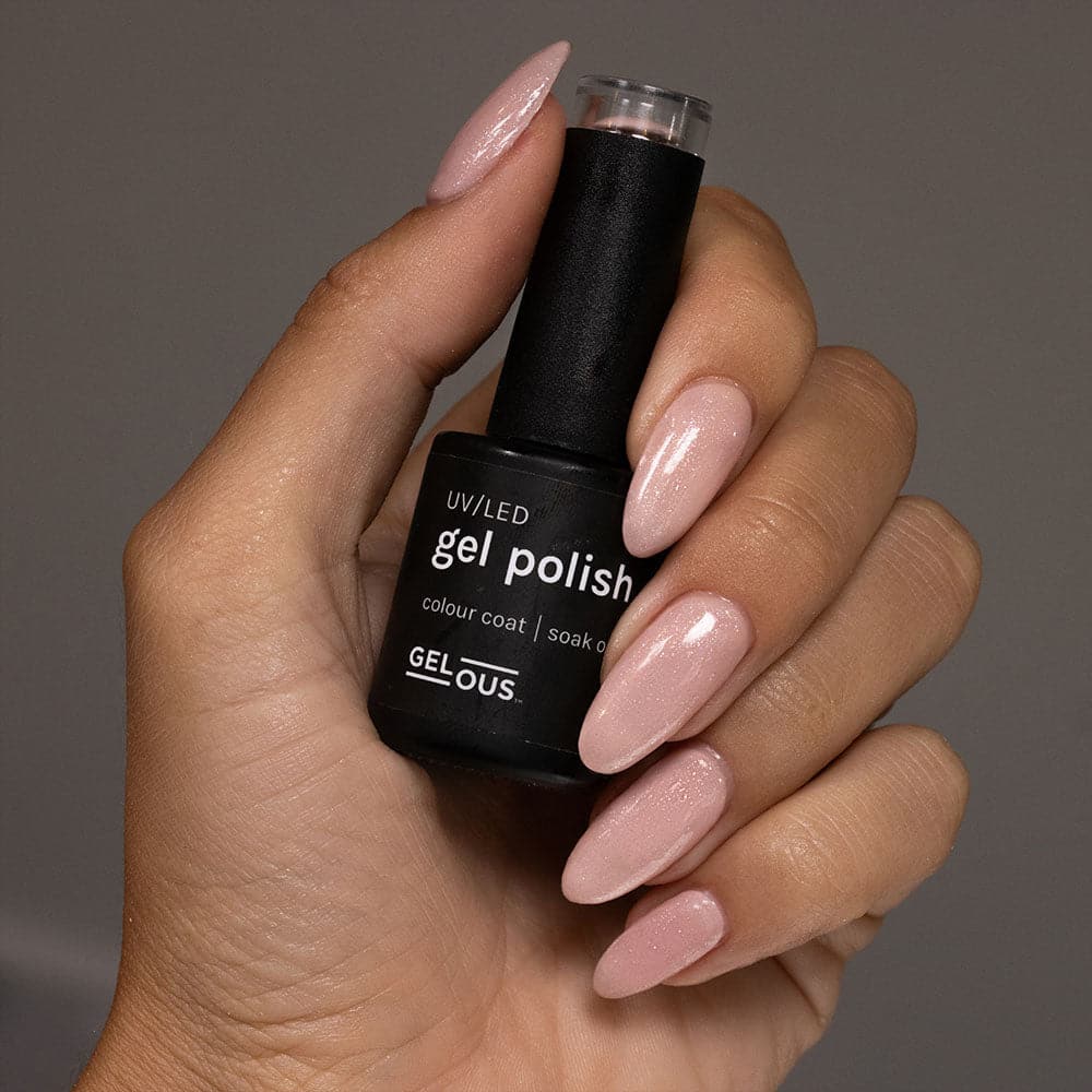 A Little Bit Nude | Pink gel nails, Gel nail polish colors, Gel nails