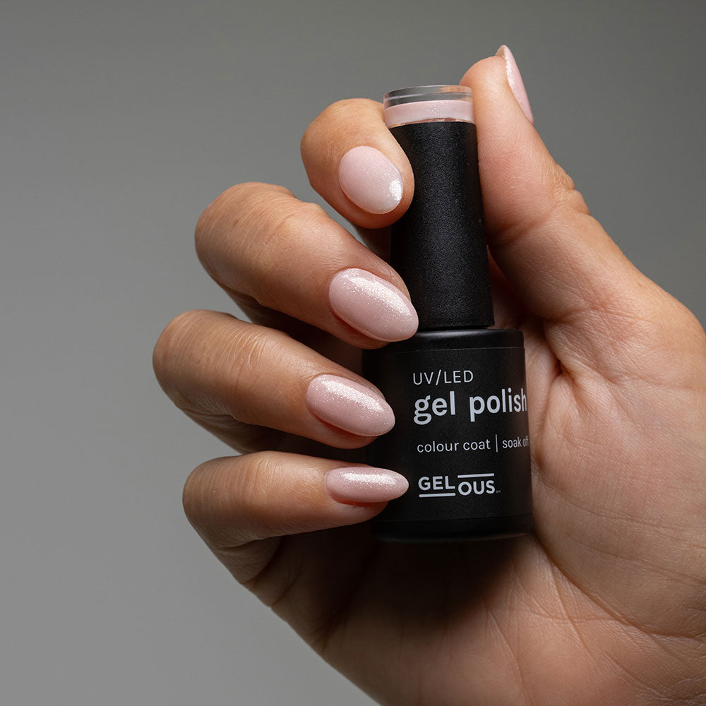 Gelous Sugar and Spice gel nail polish - photographed in Australia on model