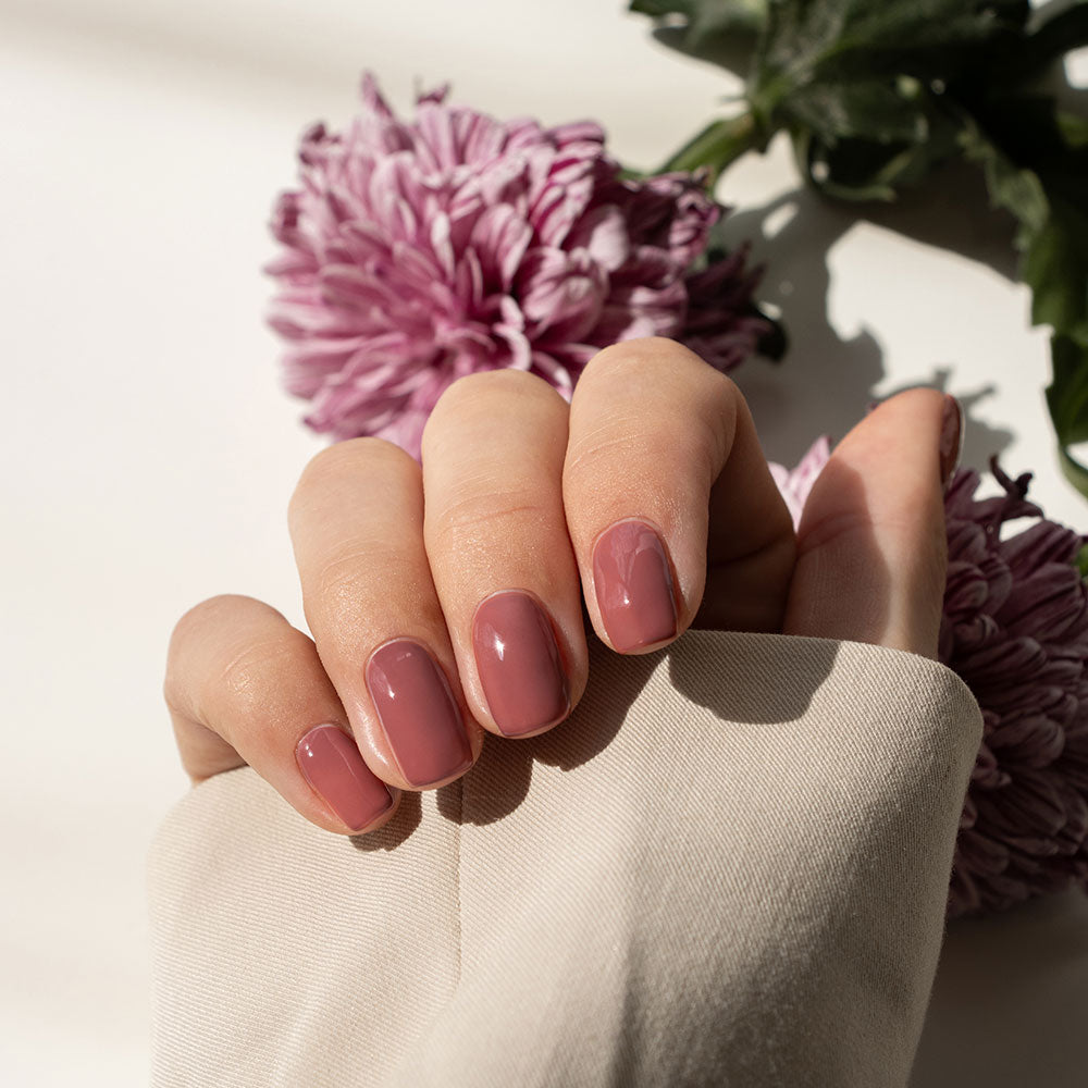 Gelous Serenade gel nail polish swatch - photographed in Australia