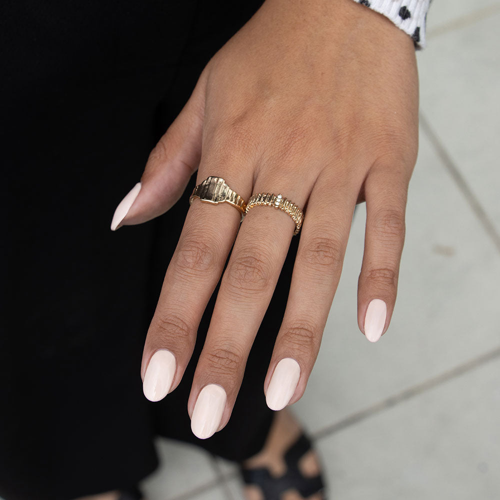 Gelous Seashell gel nail polish - photographed in Australia on model