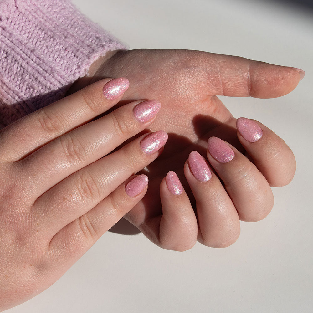 Gelous Sugar Dipped gel nail polish - photographed in Australia on model