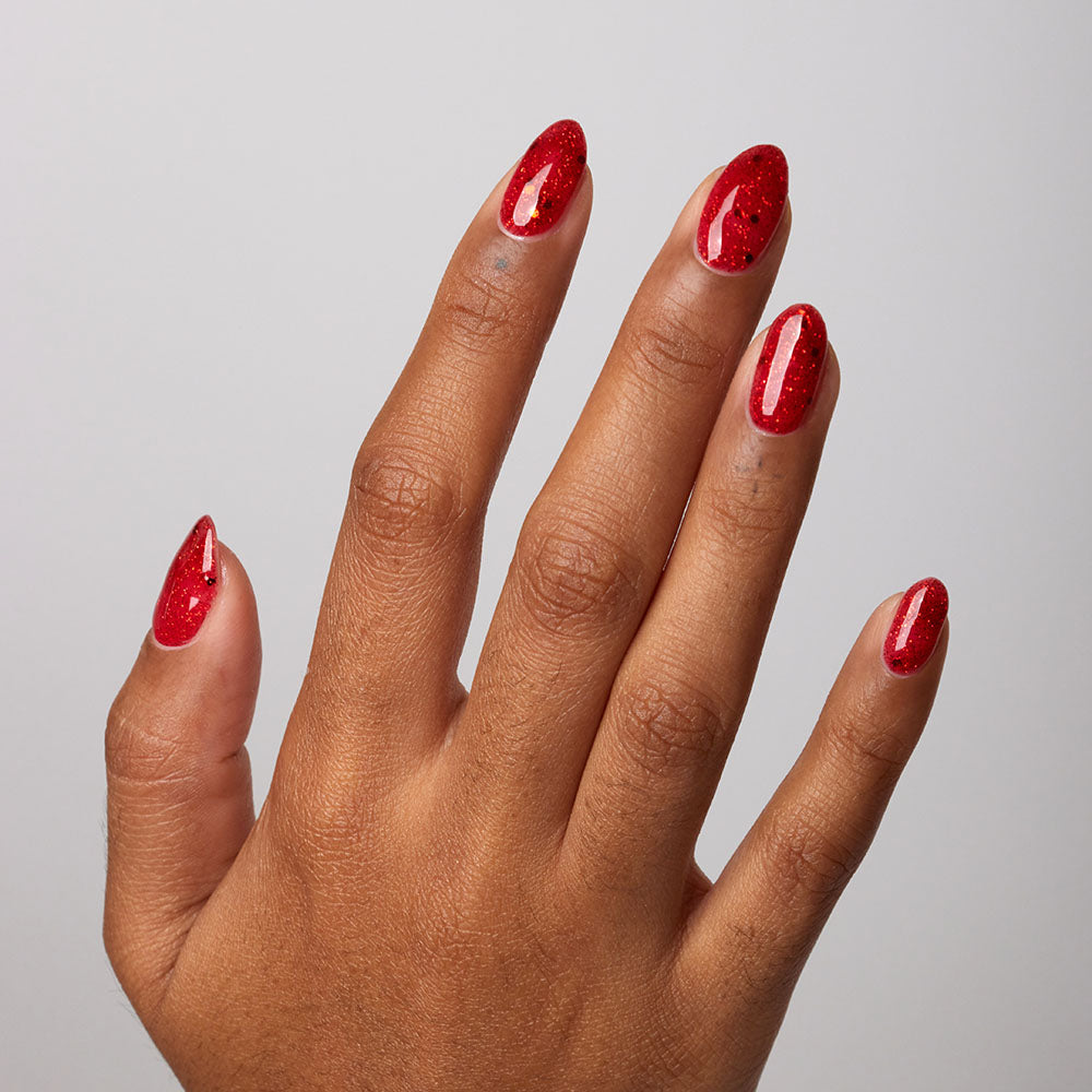 Gelous Showstopper gel nail polish - photographed in Showstopper on model