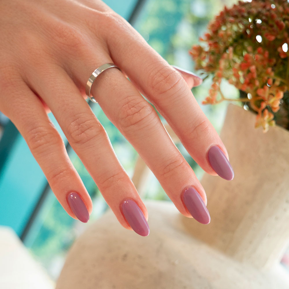 Gelous Sunset in Sedona gel nail polish - photographed in Australia on model