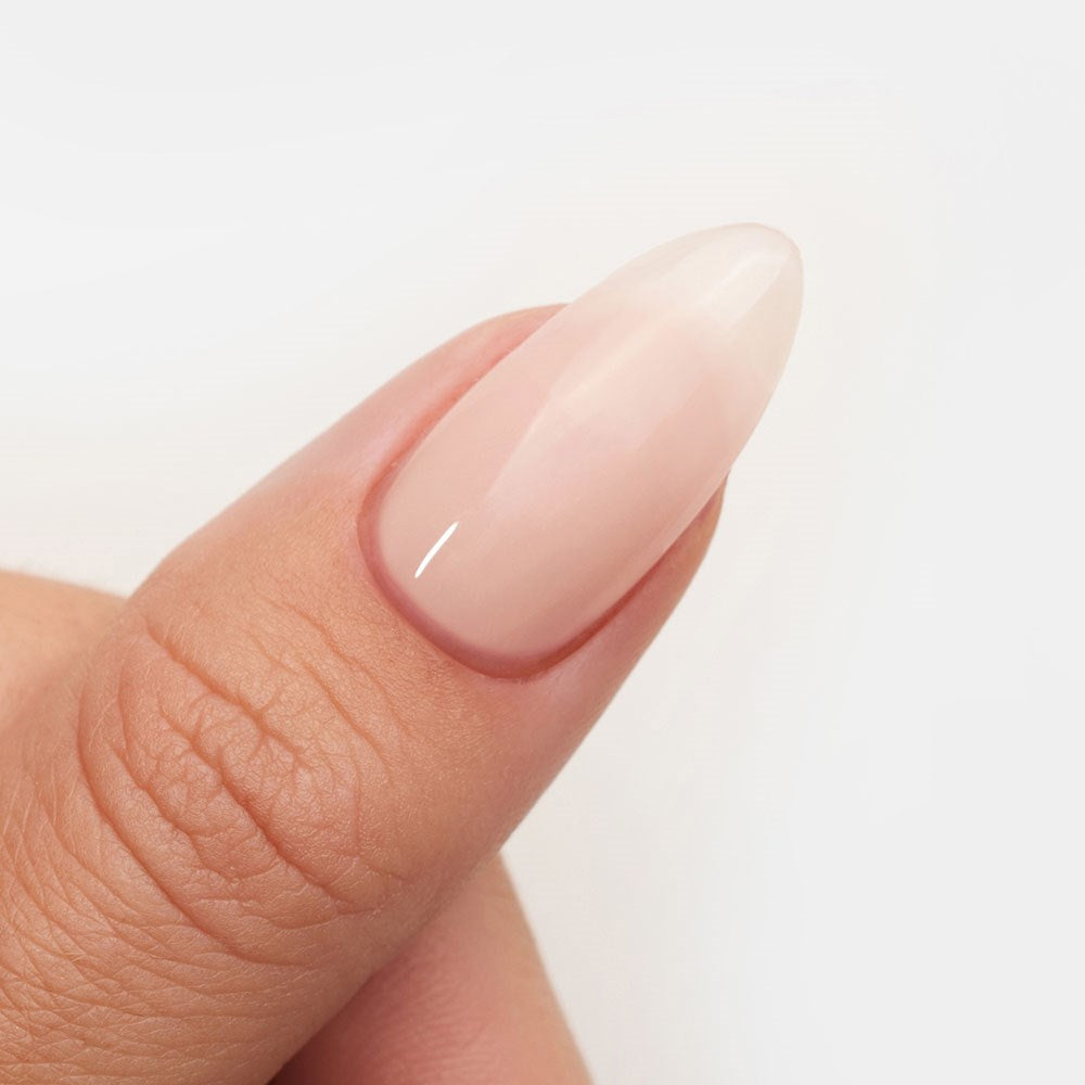 Gelous Spilt Milk HEMA & TPO Free gel nail polish swatch - photographed in Australia on model