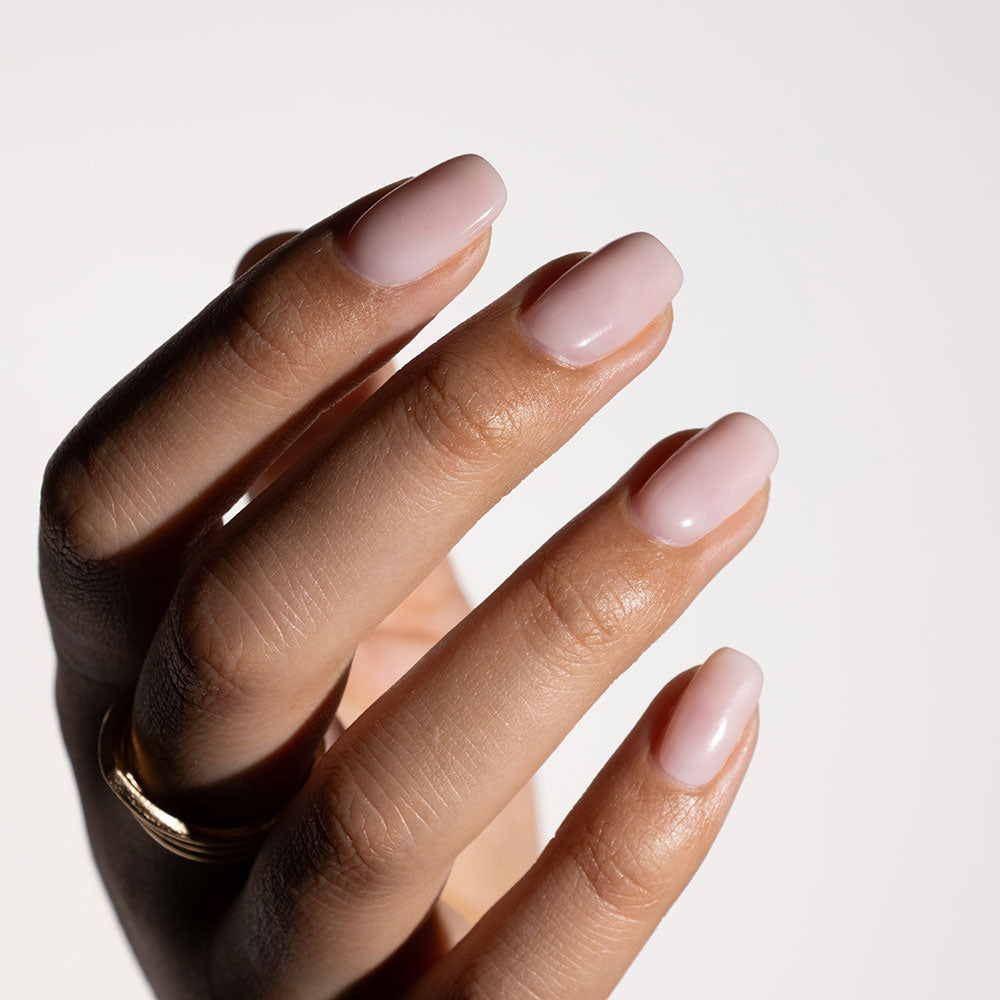 Gelous Spilt Milk gel nail polish swatch - photographed in Australia