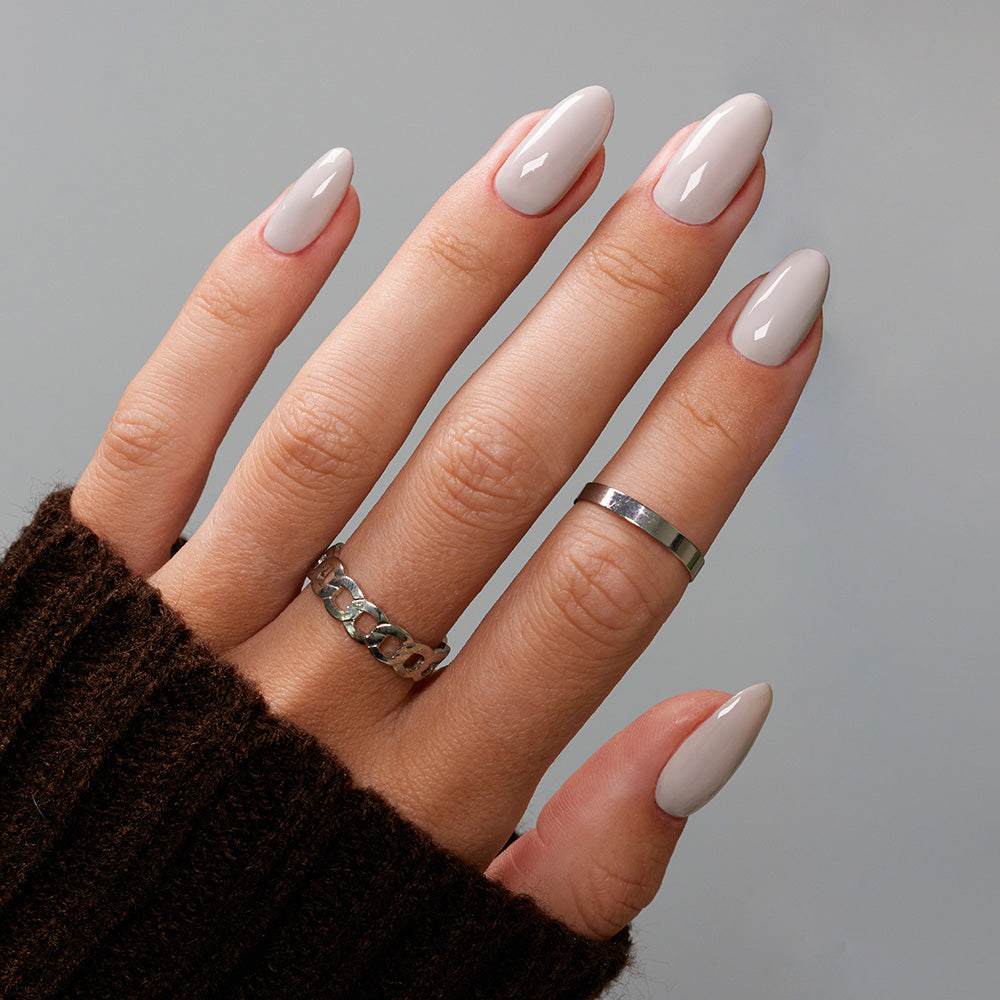 Gelous Skipping Stones gel nail polish swatch - photographed in Australia