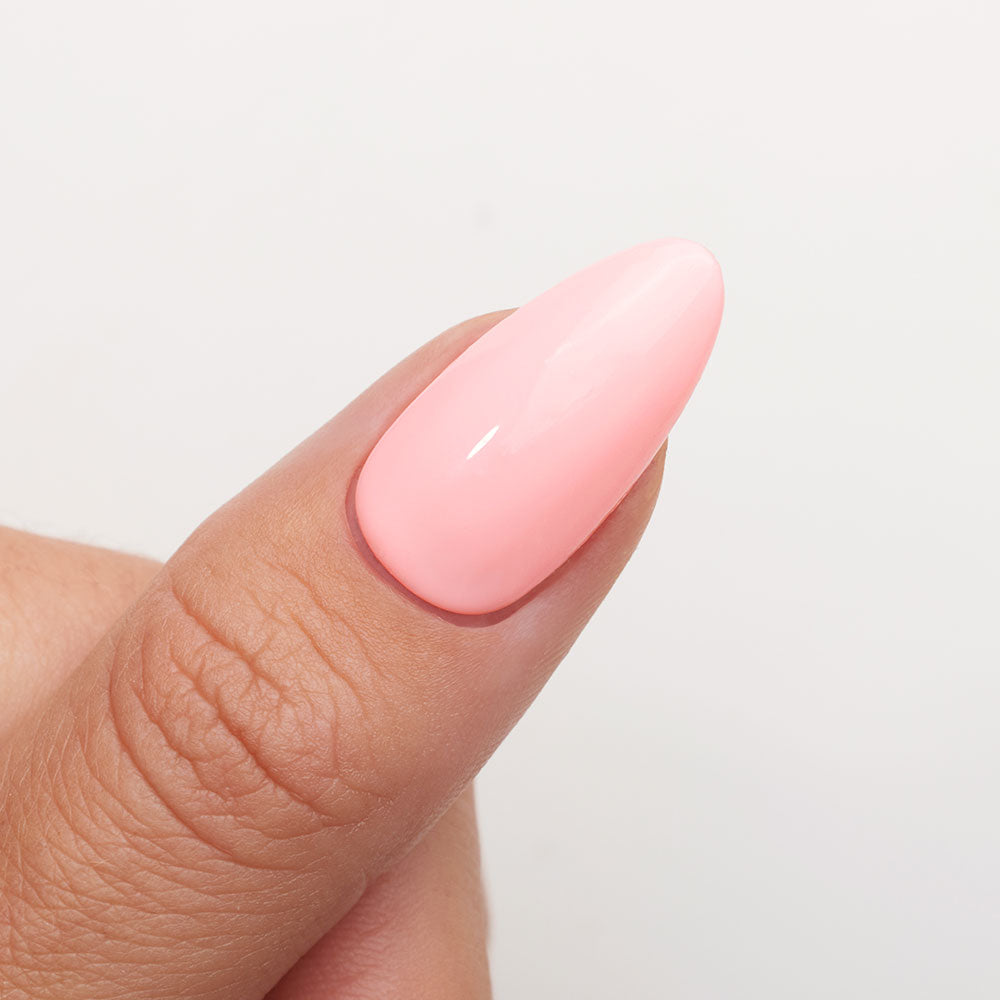 Gelous Strawberry Kisses gel nail polish swatch - photographed in Australia