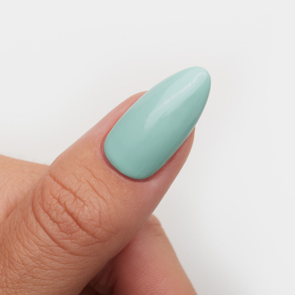 Gelous Stormy Seas gel nail polish swatch - photographed in Australia