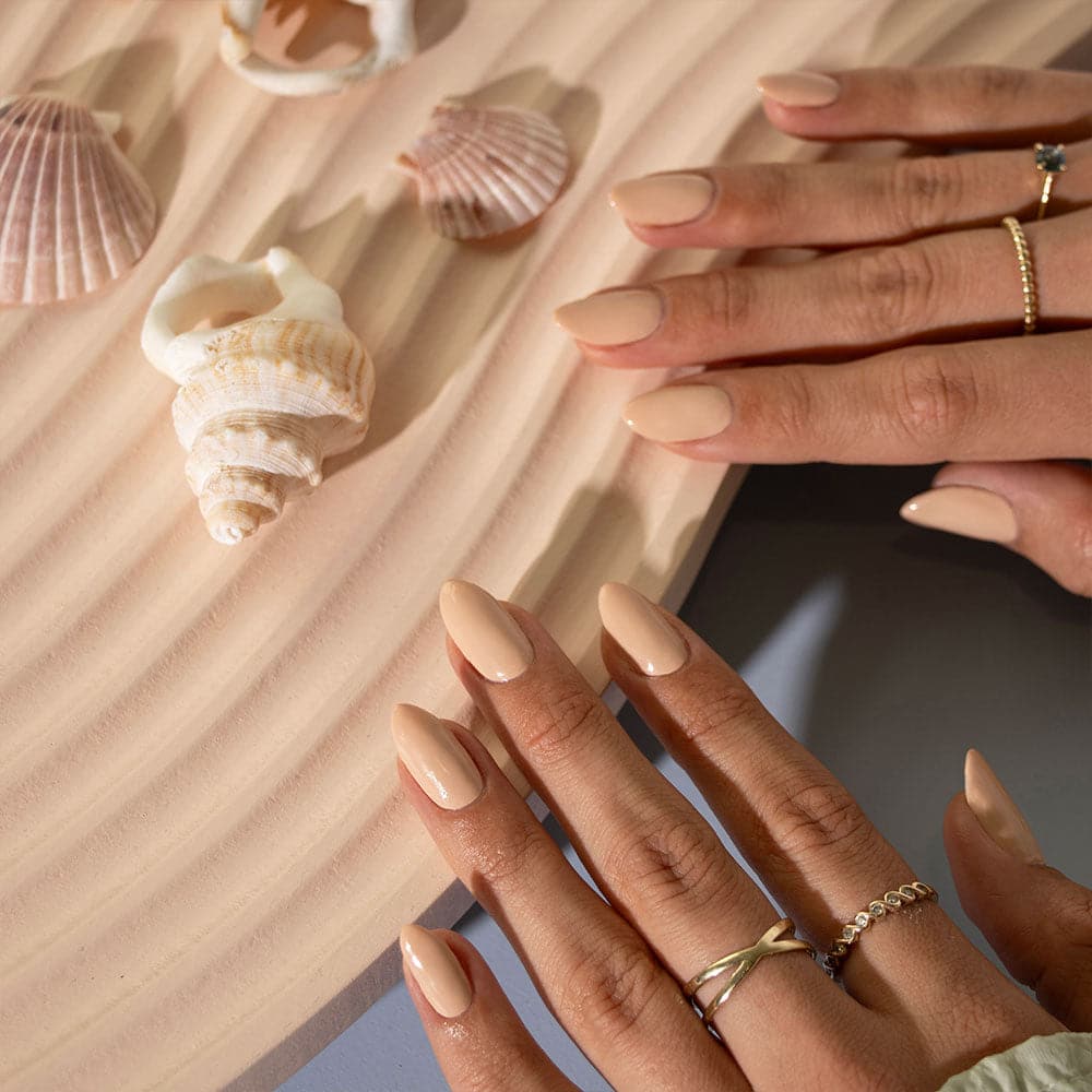 Gelous Spill the Tea gel nail polish swatch - photographed in Australia