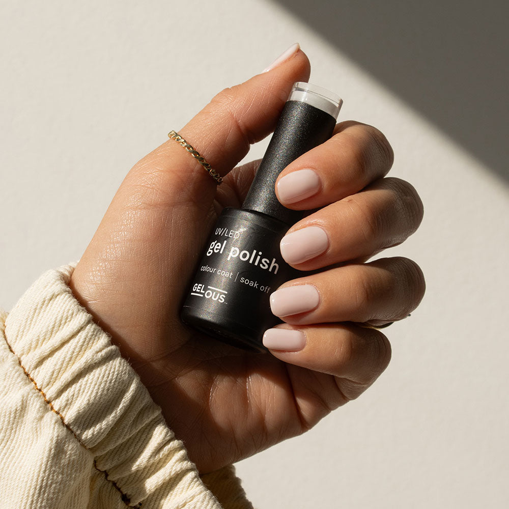 Gelous Swan Lake HEMA & TPO-Free gel nail polish swatch - photographed in Australia