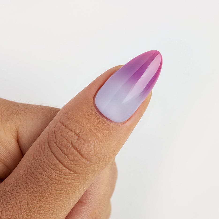 Gelous Thermal Beach Babe gel nail polish - photographed in Australia on model