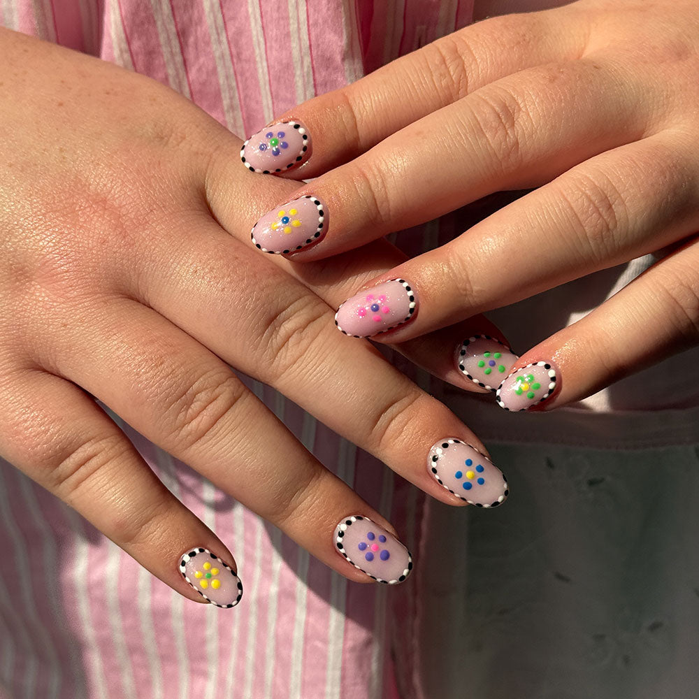 Gelous Chin Up Buttercup gel nail polish - photographed in Australia on model