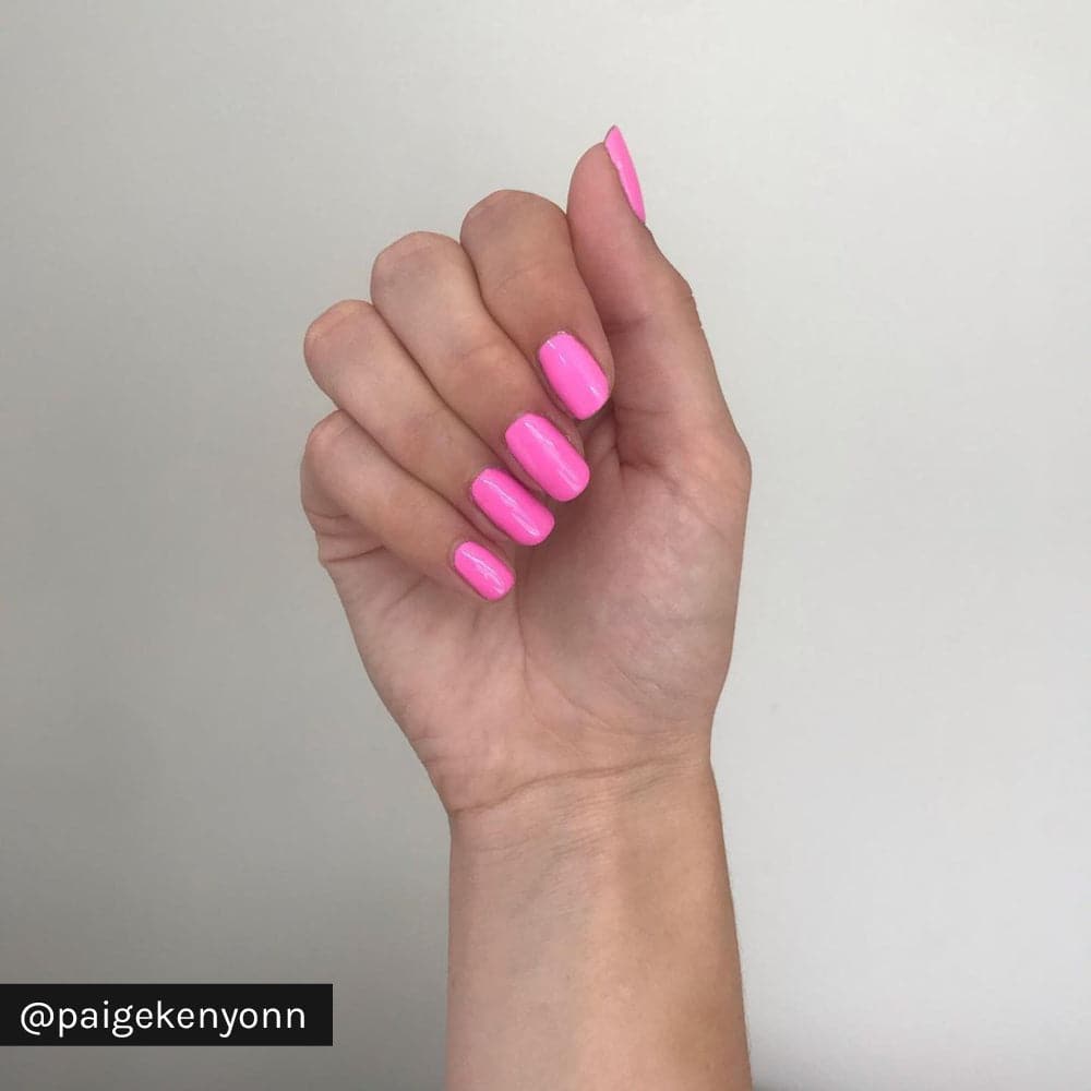 Gelous Tickled Pink gel nail polish - Instagram Photo