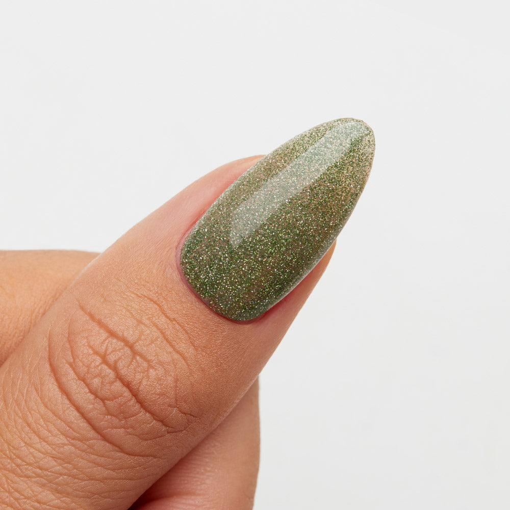 Gelous Thyme to Shine gel nail polish swatch - photographed in Australia