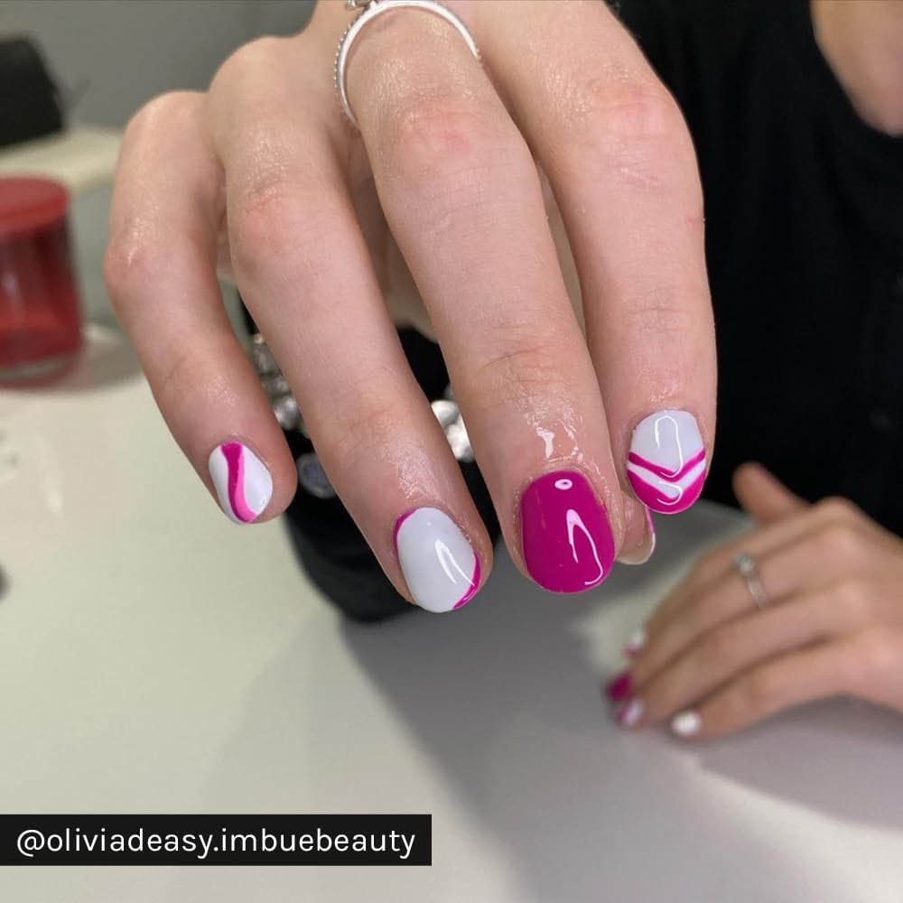 Gelous Very Berry gel nail polish - Instagram Photo
