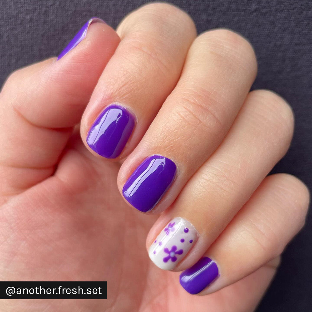 Gelous Violet Delights gel nail polish - Instagram Photo