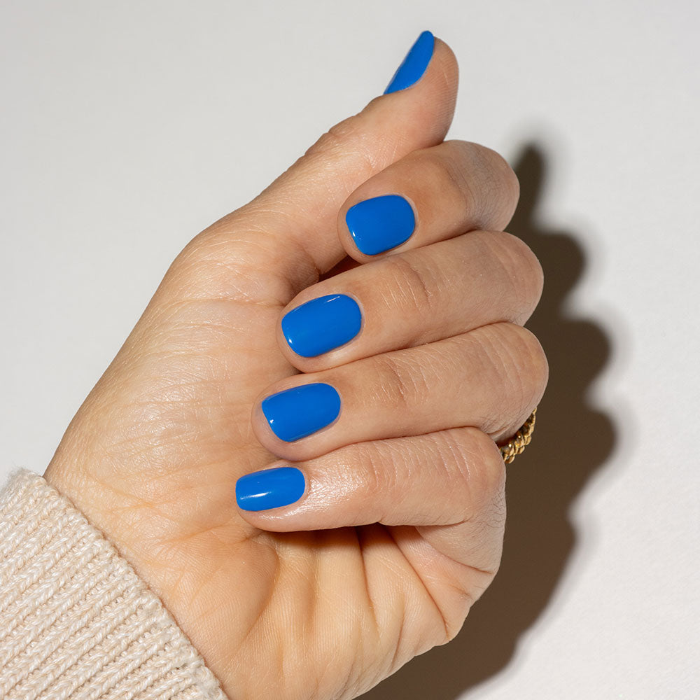 Gelous Vitamin Sea gel nail polish swatch - photographed in Australia