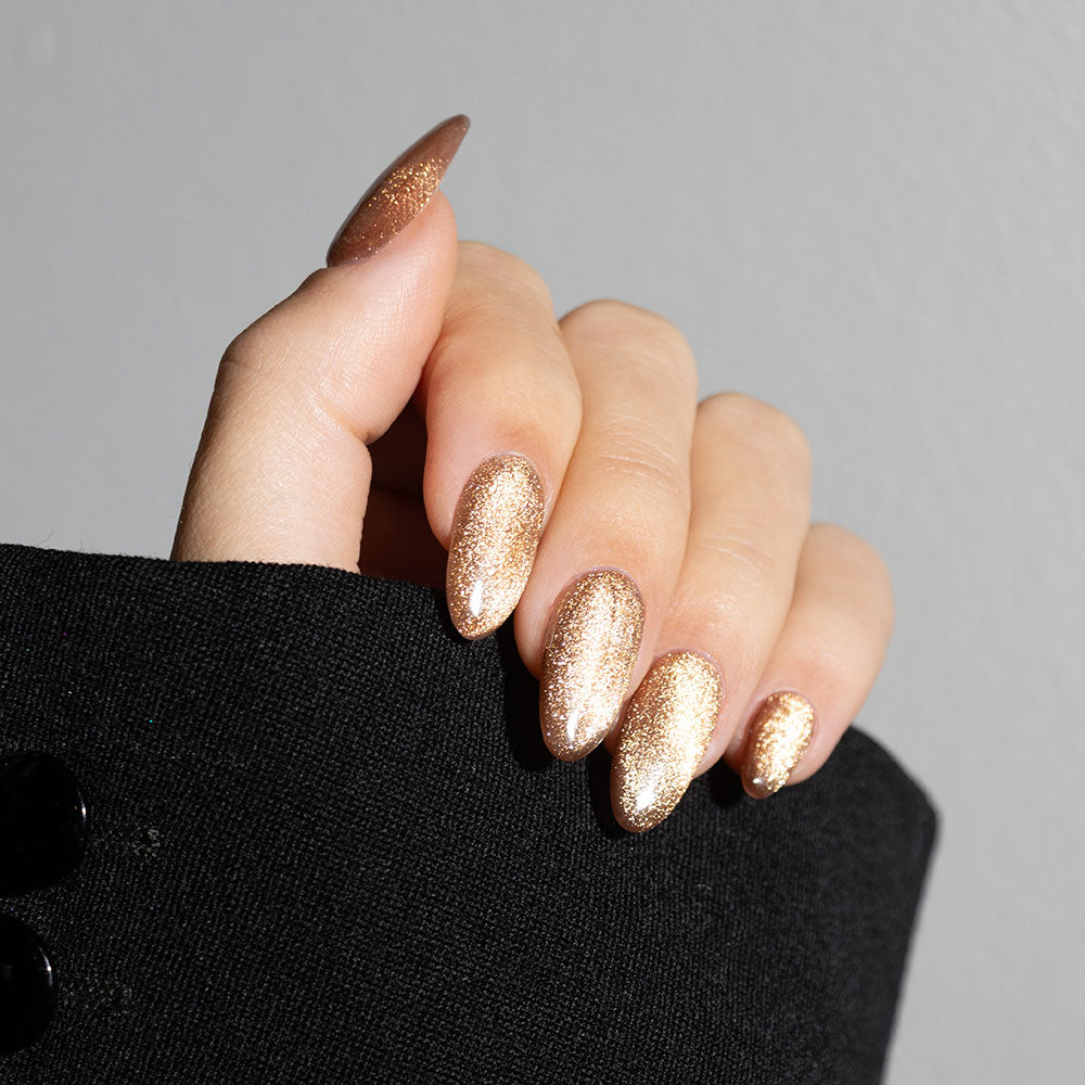 Gelous Velvet Allure gel nail polish - photographed in Australia on model