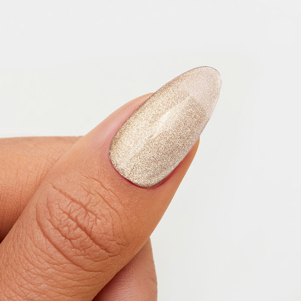 Gelous Velvet Dune gel nail polish - photographed in Australia on model