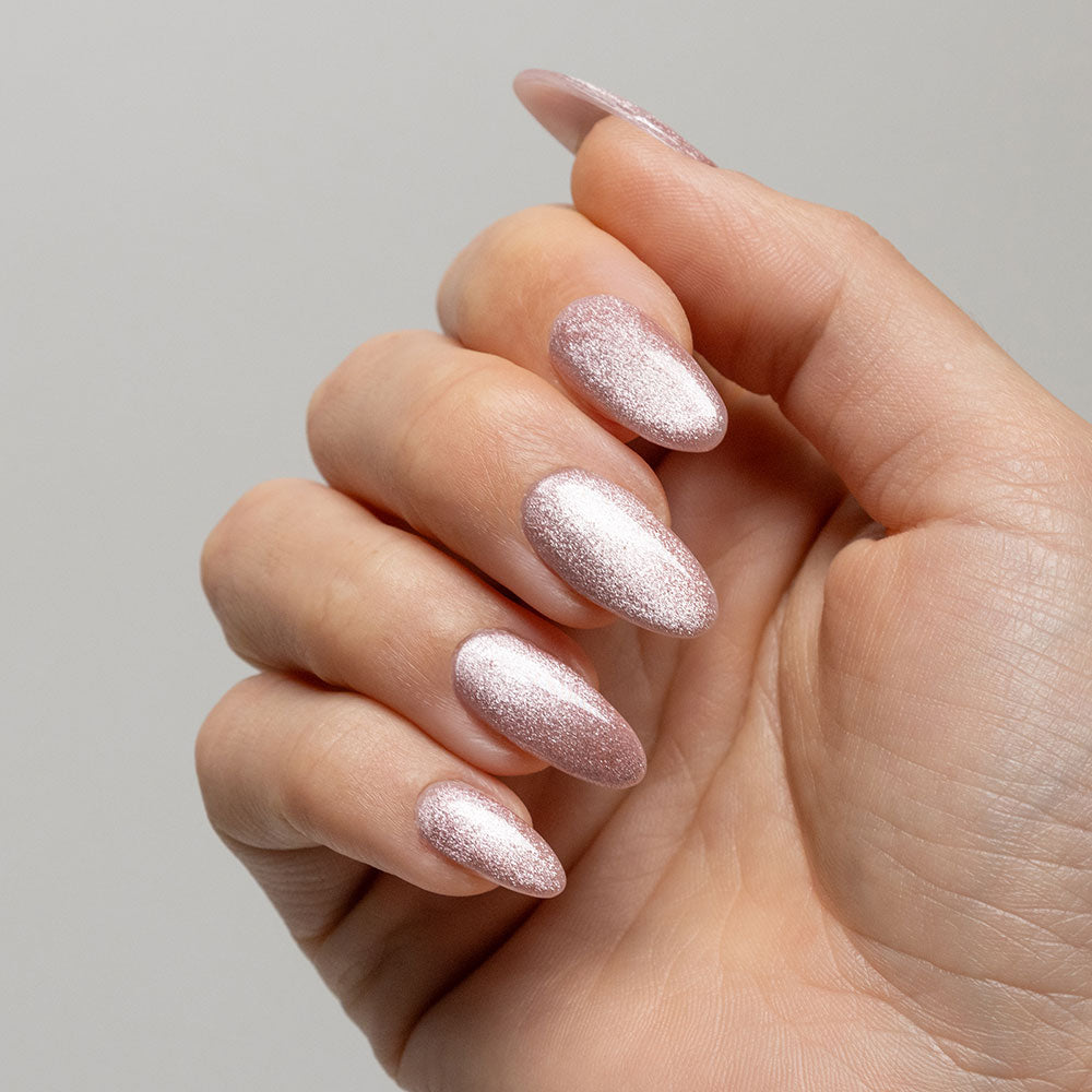 Gelous Velvet Sugar gel nail polish - photographed in Australia on model