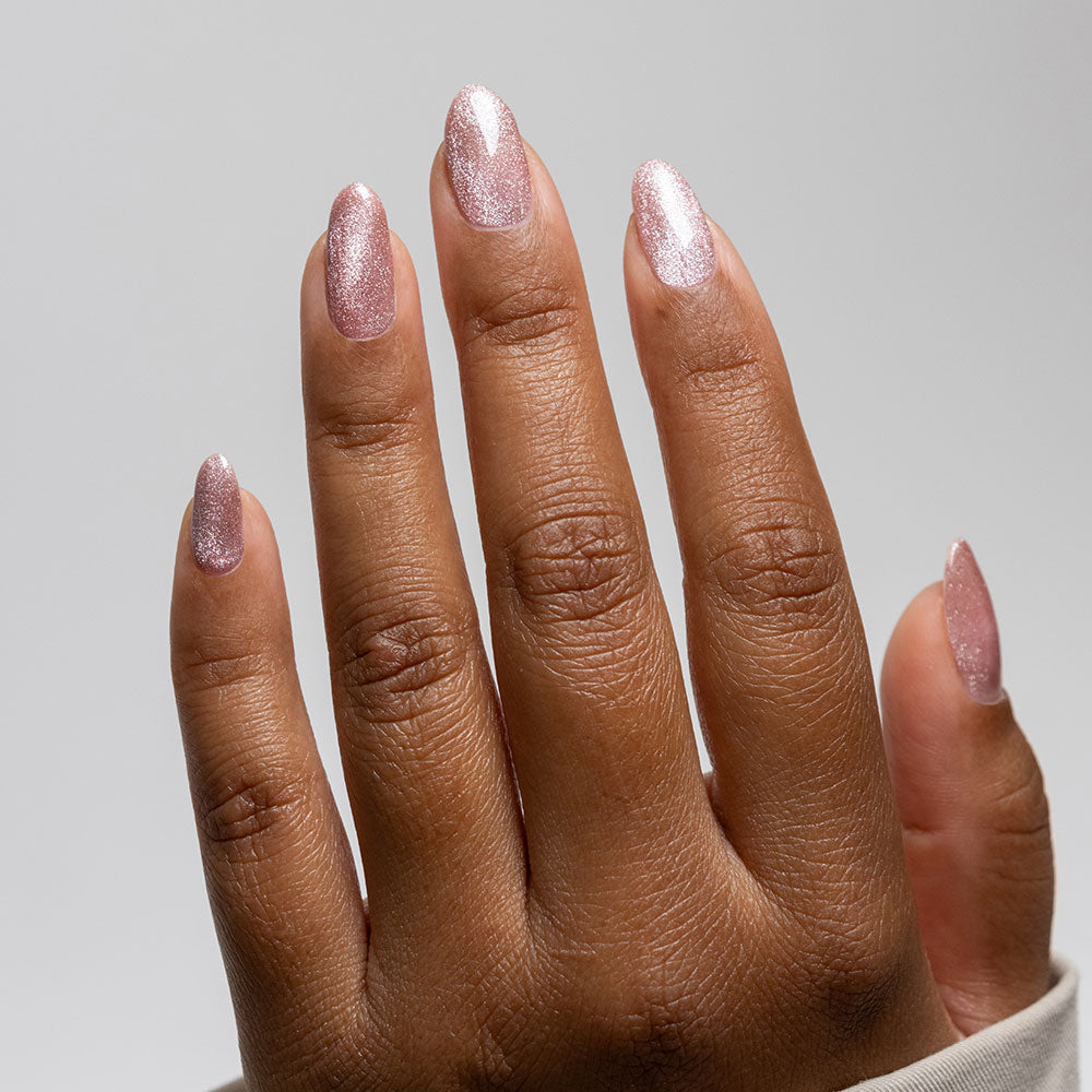 Gelous Velvet Sugar gel nail polish - photographed in Australia on model