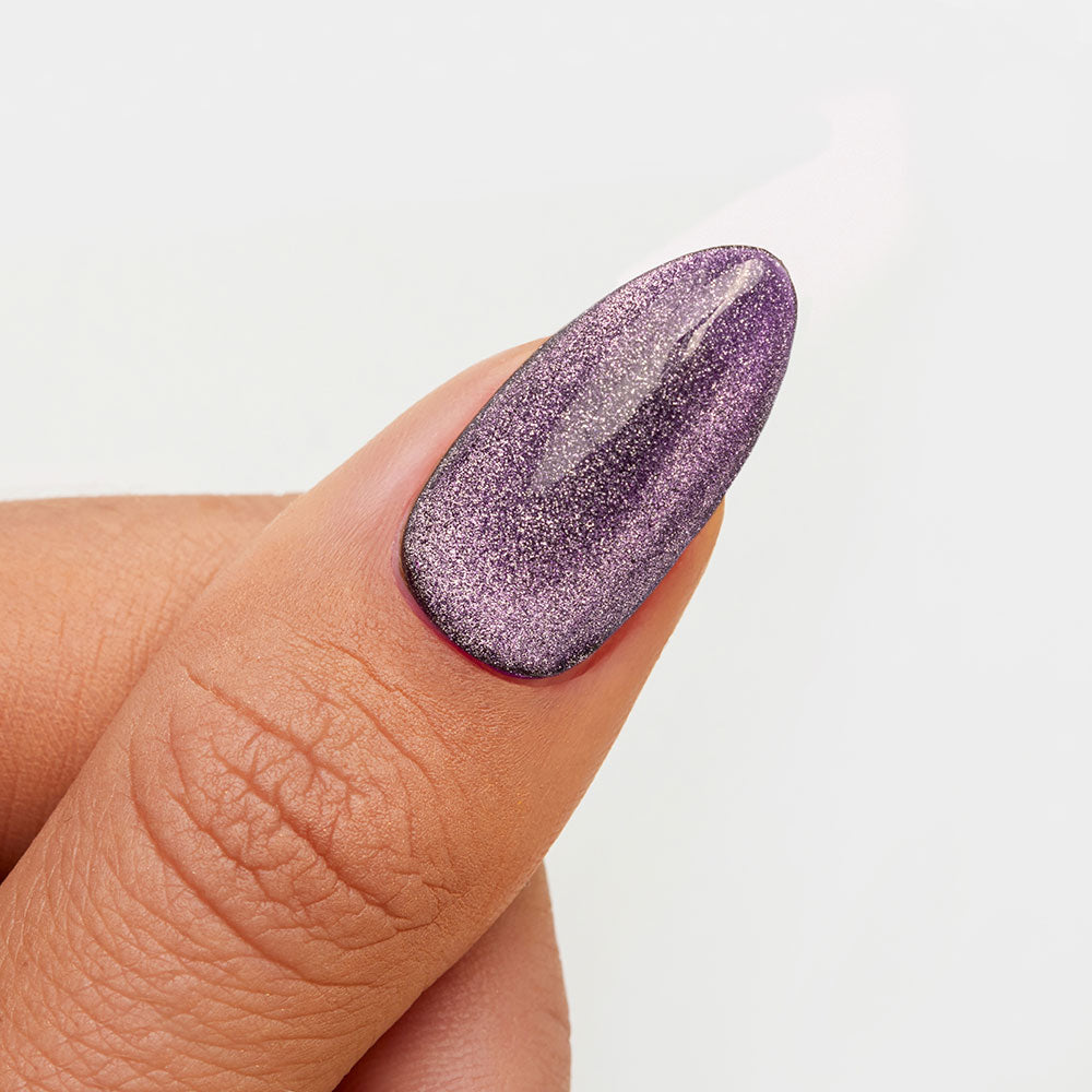 Gelous Velvet Spell HEMA & TPO Free gel nail polish swatch - photographed in Australia on model