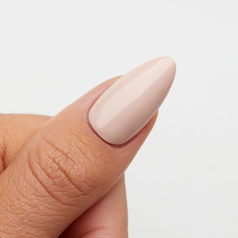 Gelous Vanilla Latte HEMA & TPO-Free gel nail polish swatch - photographed in Australia