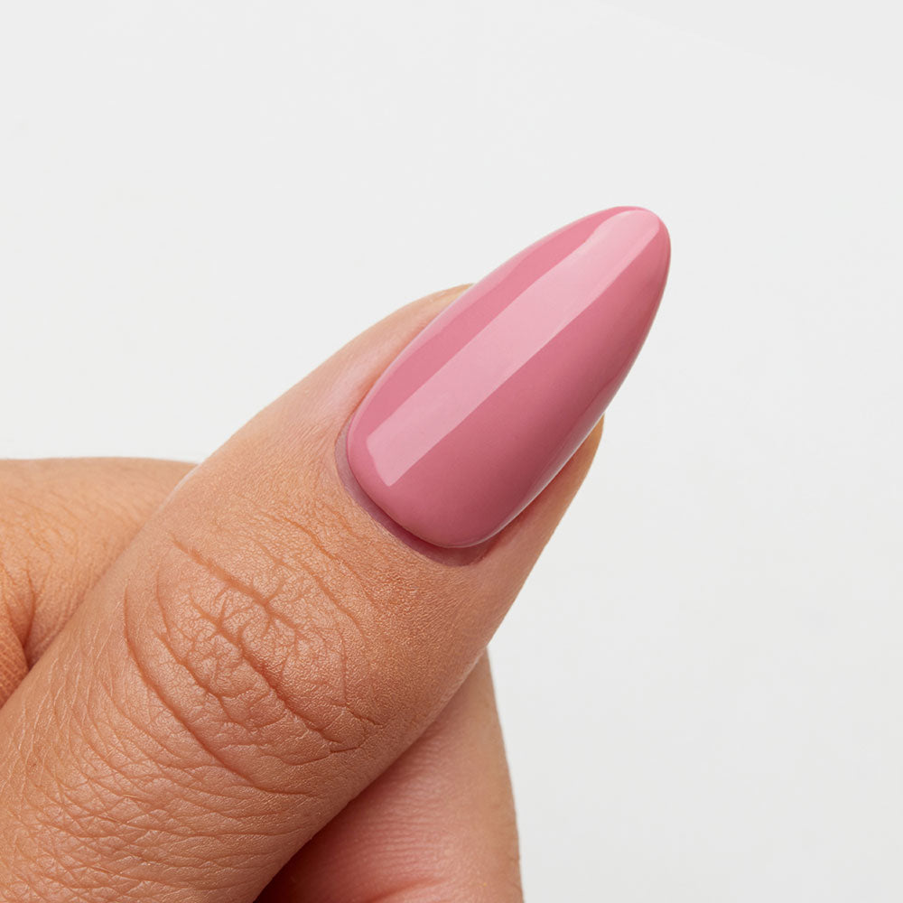 Gelous Vintage Rose HEMA & TPO-Free gel nail polish  swatch - photographed in Australia