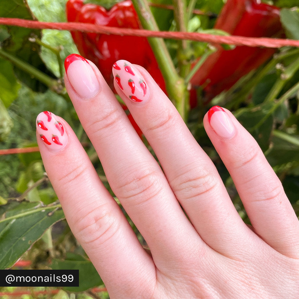 Gelous Red Sass gel nail polish - Instagram Photo