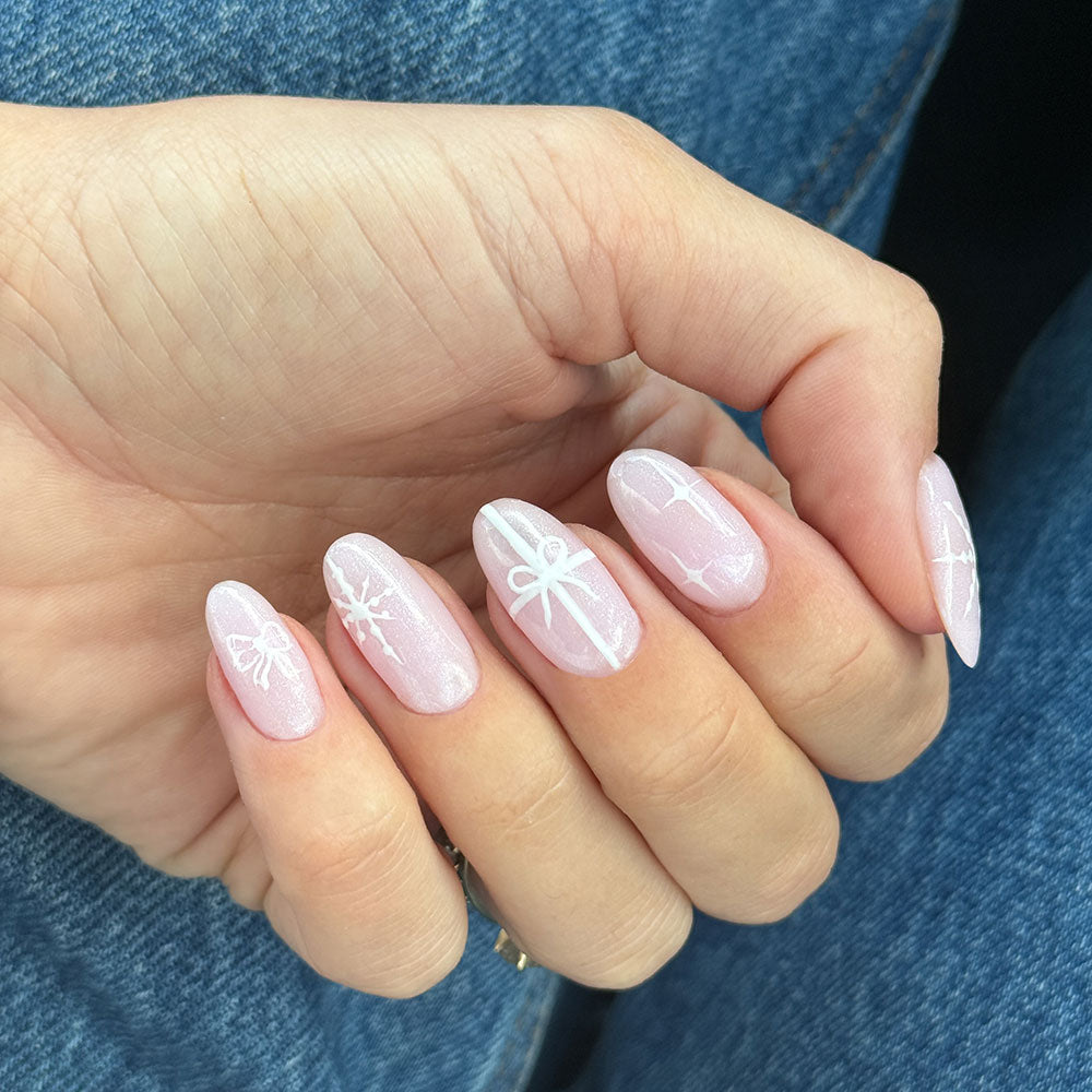 Gelous Whiteout gel nail polish - photographed in Australia