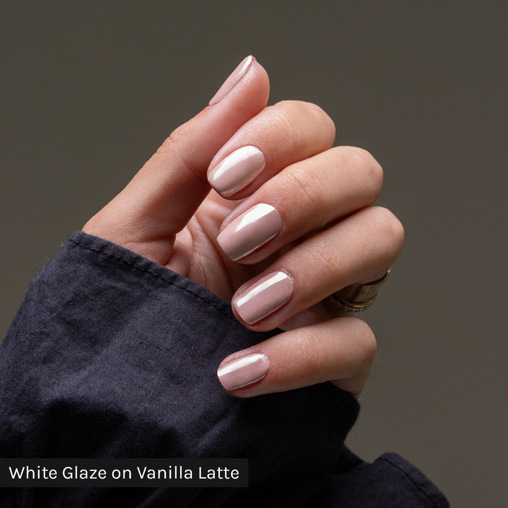 White Glaze Chrome Powder